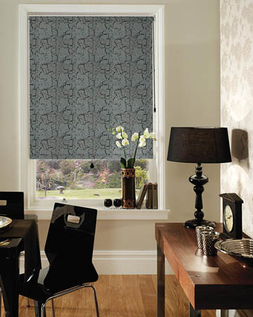Decora Metz Black Blackout Blinds