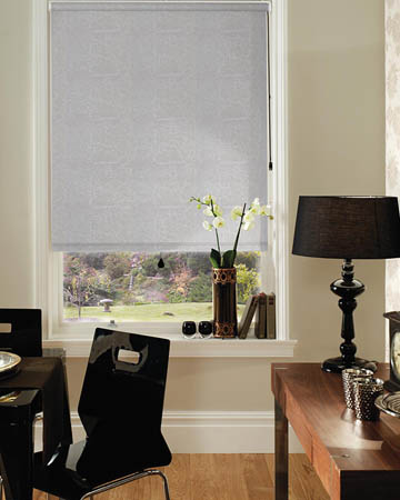 Decora Metz White Blackout Blinds