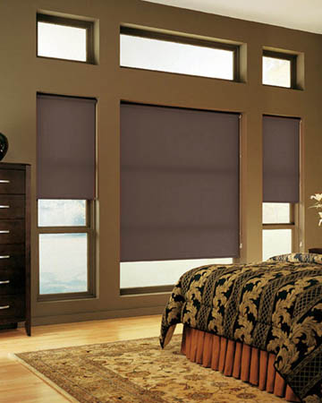 Atlantex ASC Brown Roller Blinds
