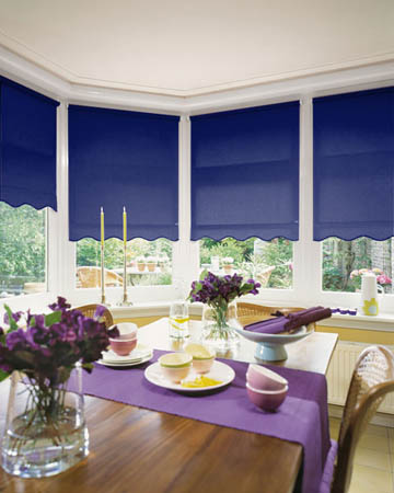 Atlantex ASC Navy Roller Blinds