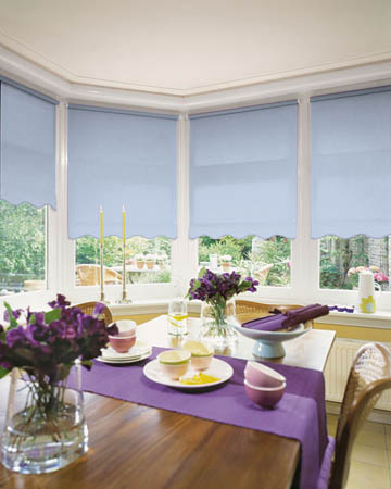 Spa Blue Roller Blinds