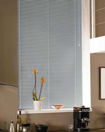 Fasttrack Grey Aluminium Venetian Blinds