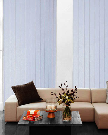 Diamond White Vertical Blinds