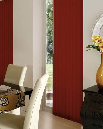Global Plain Brick Vertical Blinds